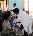 File photo shows that doctors give free check-ups and treatment to poor patients. File photo shows that doctors give free check-ups and treatment to poor patients.